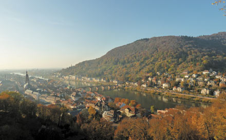 vue sur Heidelberg