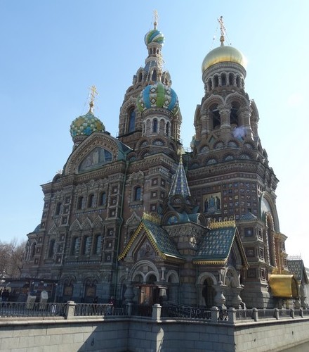 Saint Pétersbourg, ville, Russie, église